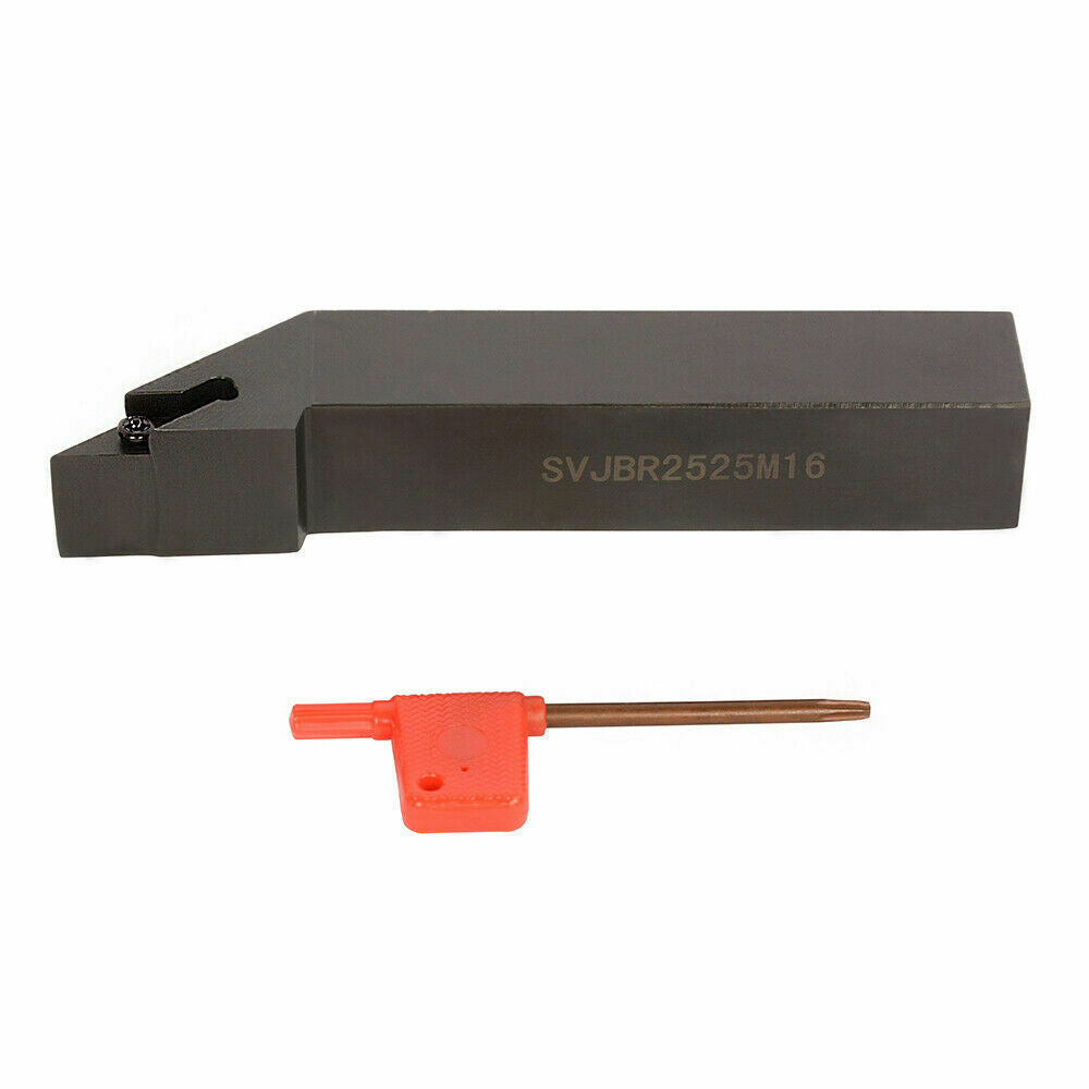 93° SVJBR 2525M16 (25*150mm) External Turning Tool Holder for VBMT1604 inserts