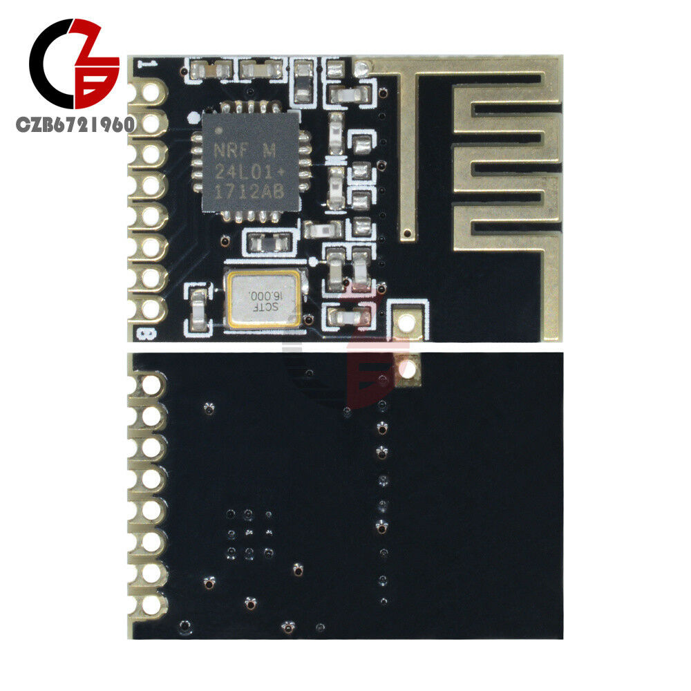 New Mini NRF24L01+ SMD 1.27MM RF wireless transceiver module Small Size