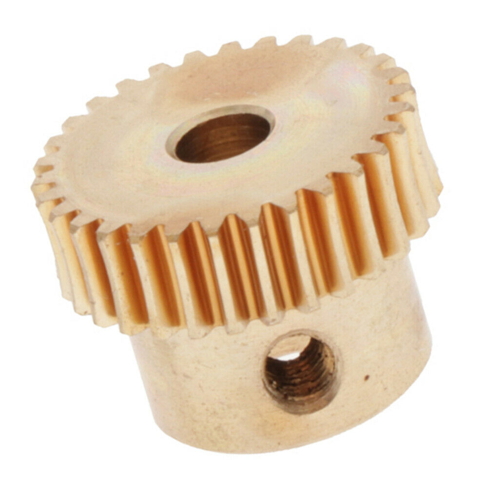 Brass Worm Gear Wheel Reduction Ratio Drive Gear Box Parts 30 Tooth
