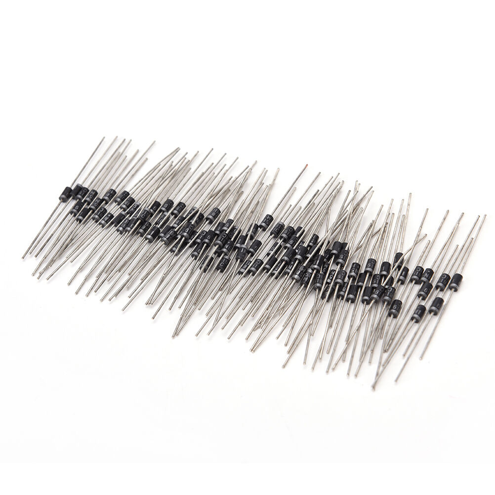 100Pcs 1N5819 5819 1A 40V SCHOTTKY DIODE A Re