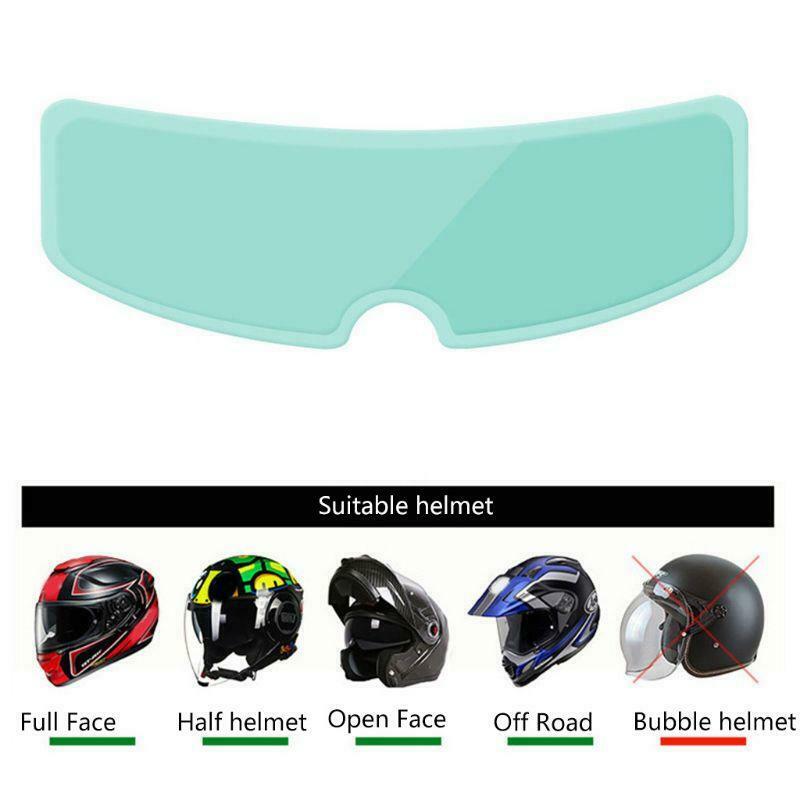 Universal Helmet Clear Anti-Fog Motorcycle Helmet Lens Fog Resistant Films