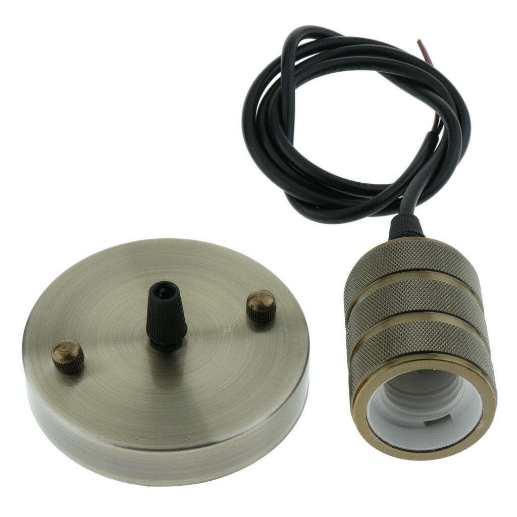 Pendant Standard E27 Light Socket with Wire Suction Tray 04