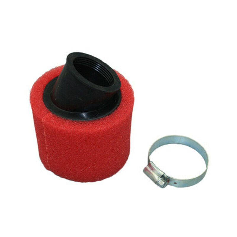 35mm Sponge Foam Air Filter Cleaner Bent Neck For 50 70 90 110CC Motorcycle Well