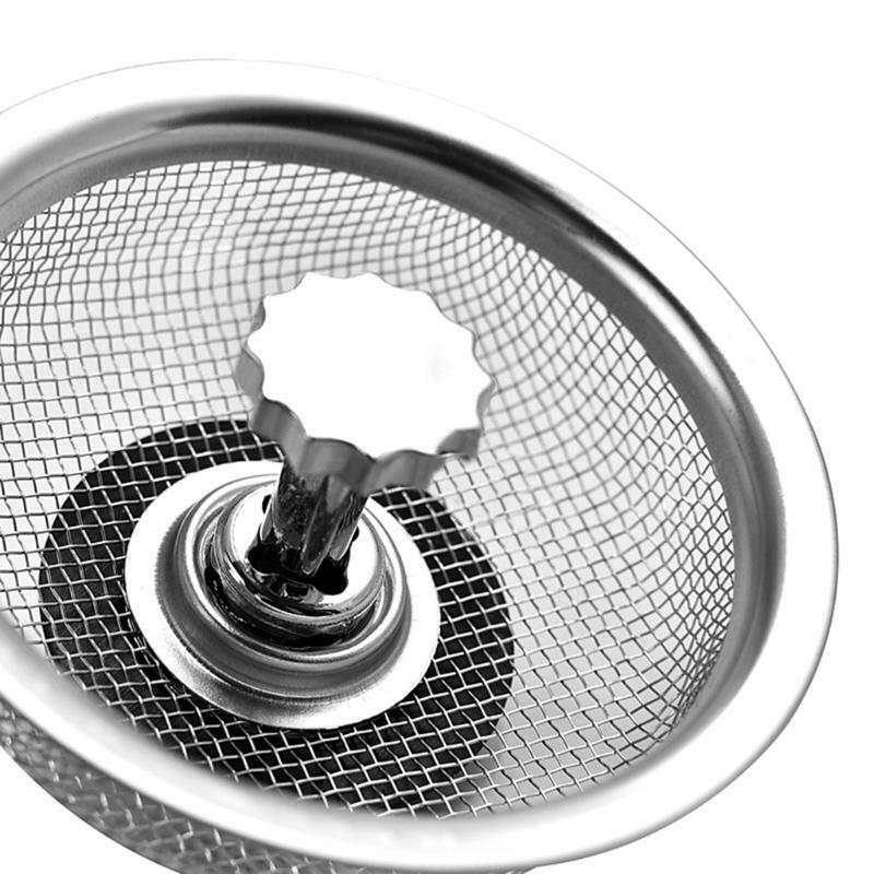 Stainless Steel Kitchen Sink Filter Household Shower Drain Bathroom Shower Drain