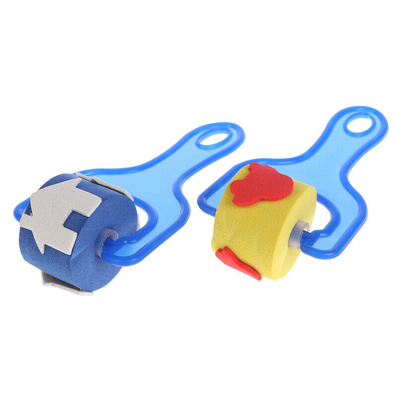 4Pcs Kid Drawing Supplies Craft Painting Tools Roller Brusher Graffiti Sp.l8