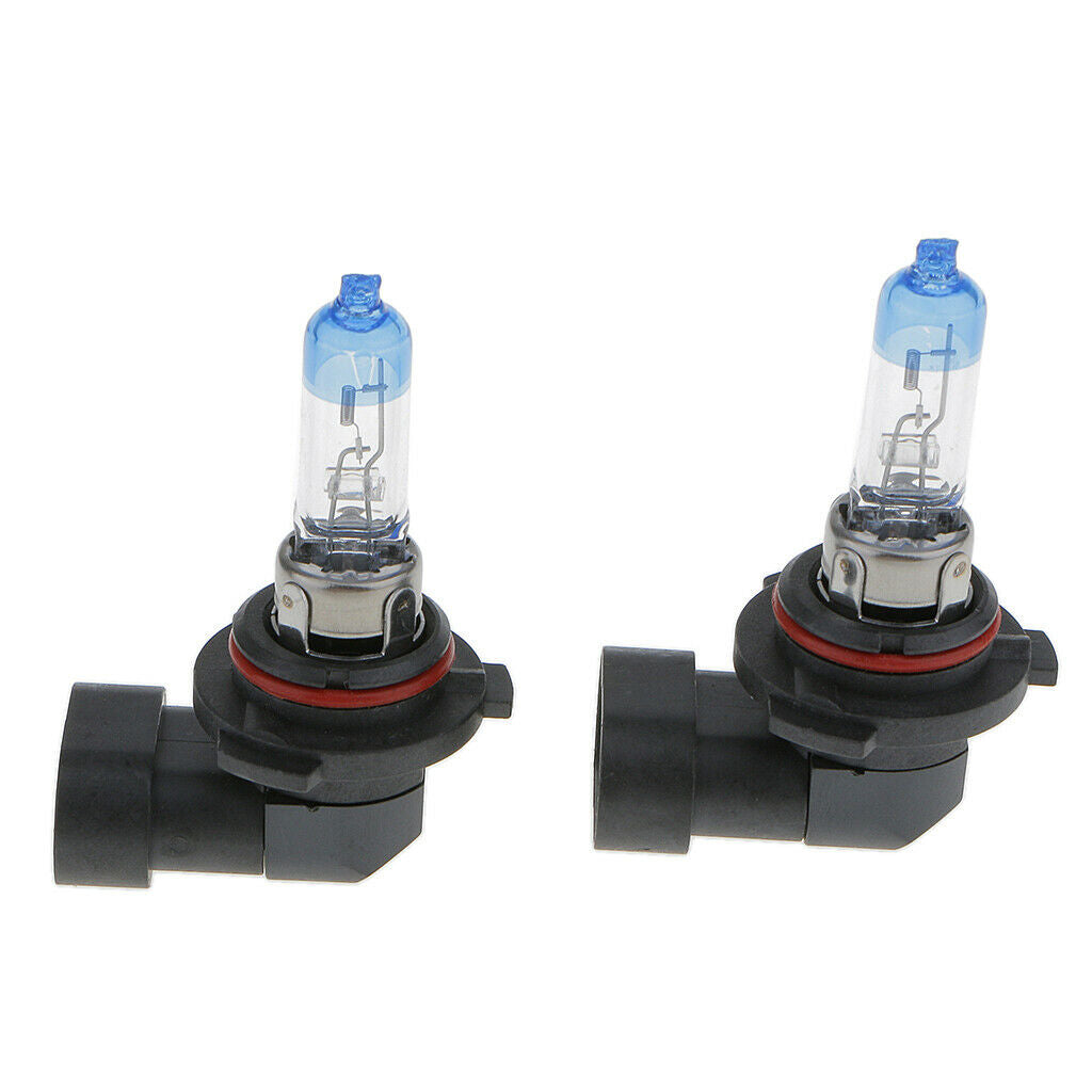 9006/HB4 4000K White Fog Light Bulbs 55W Blue Coated Halogen Lamp for Dodge