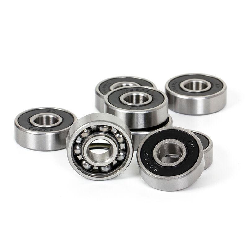 Kmise Skateboard Bearings ABEC 9 for Fidget Spinner Chrome Steel Black 8 Pcs