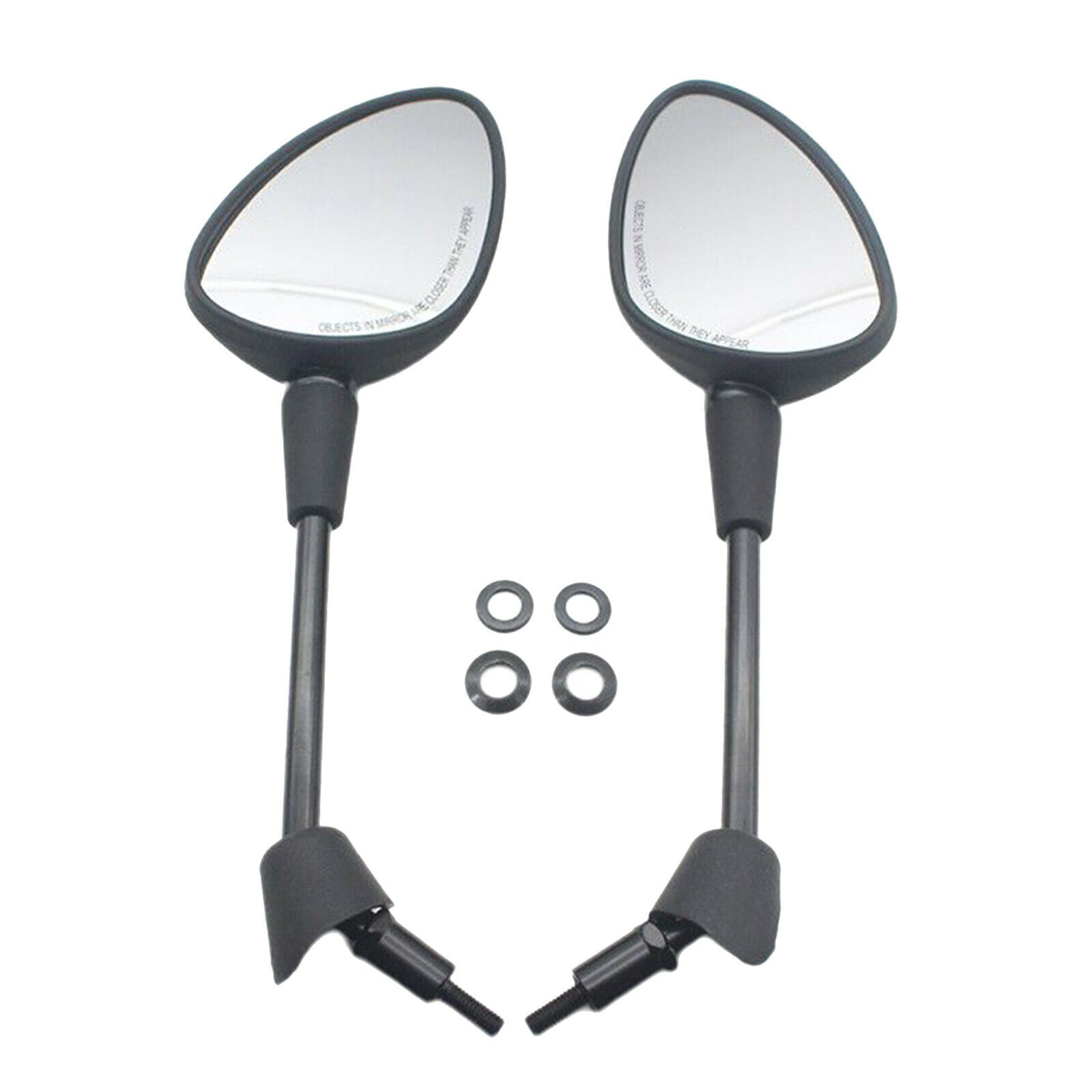 2x Rear view Mirrors for Vespa GTV 250 300 300ie Left & Right Premium Black