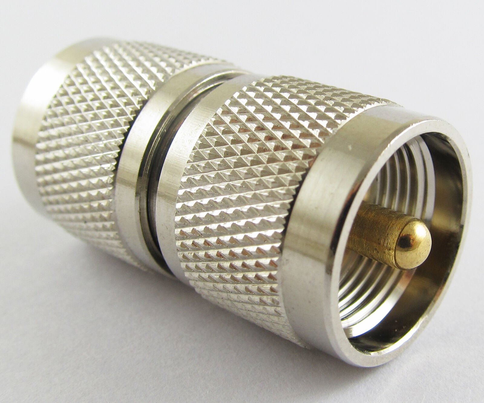 10pcs Brass N Male Plug to UHF PL-259 male Plug straight Radio Connector Adapter