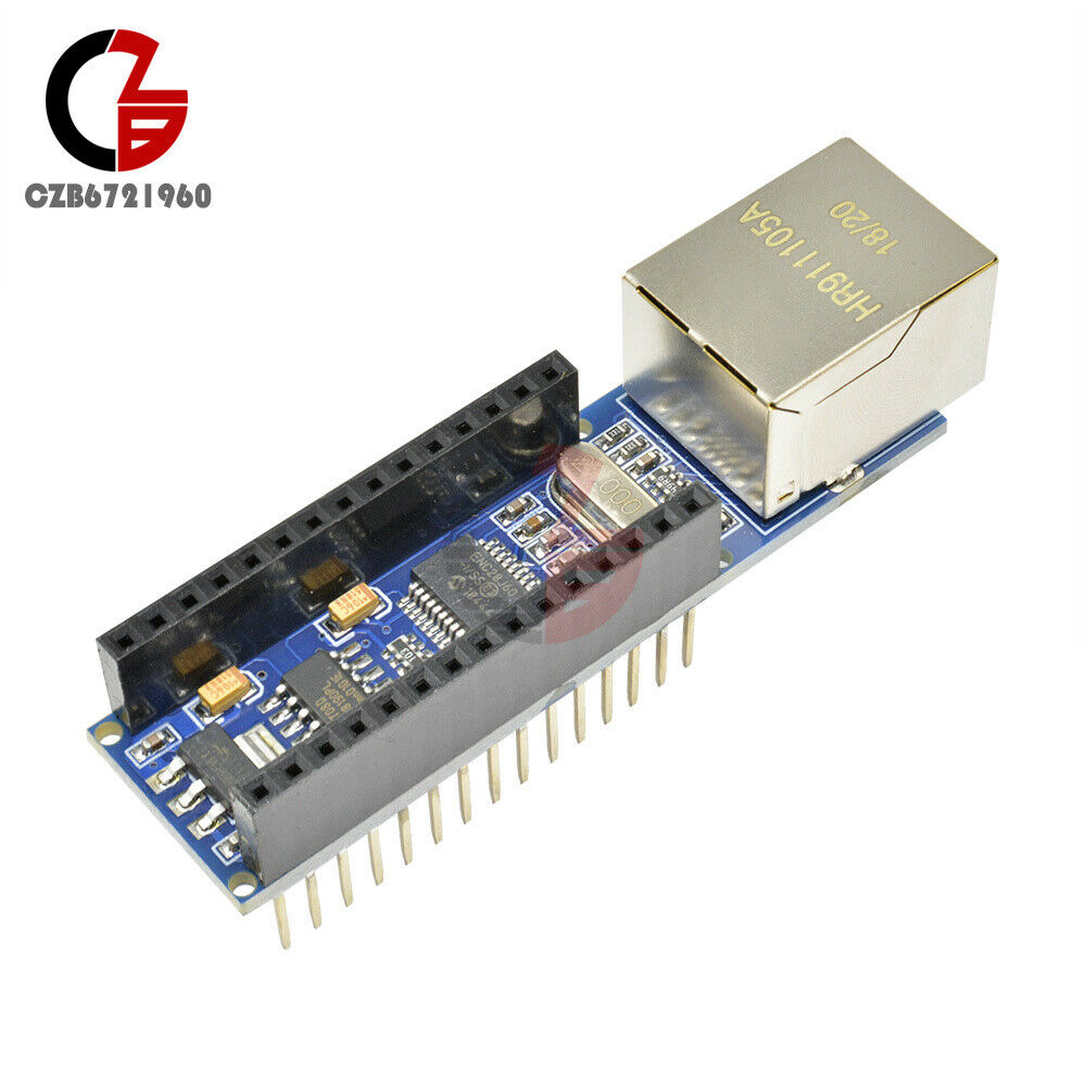 Mini ENC28J60 Webserver module Ethernet Shield board for Arduino Nano v3.0