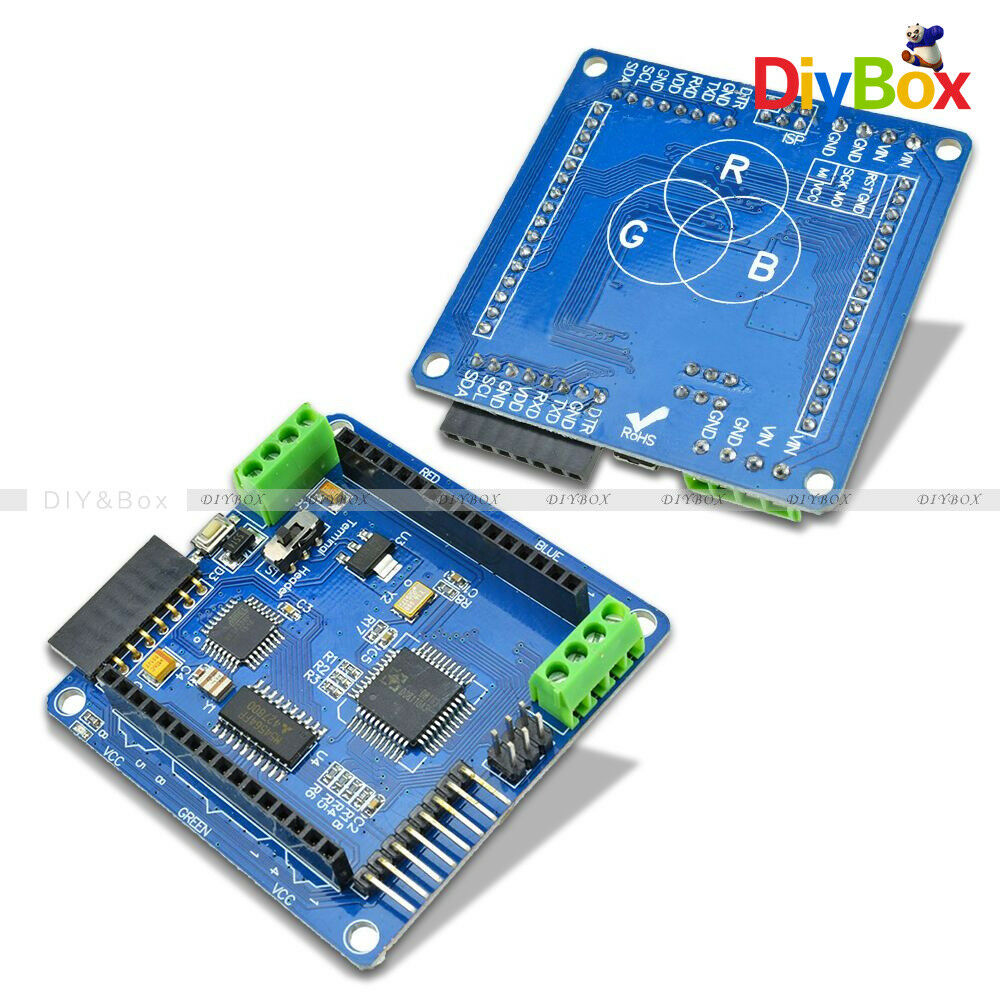 Full Color Rainbow Colorduino V2.0 Matrix RGB LED Driver Shield DIY For Arduino