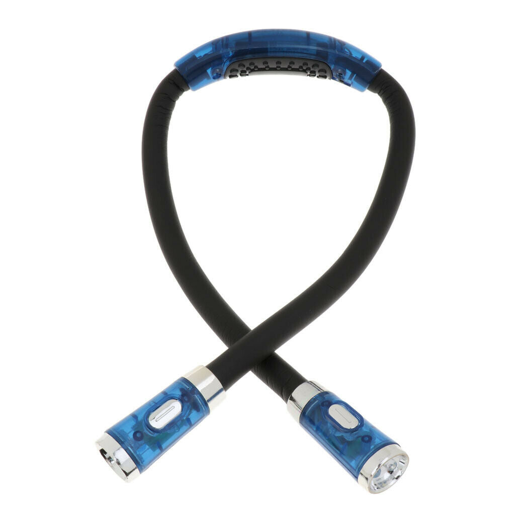 Flexible Neck Lamp With LED Light For 2-Piece Book To Read In Bed Or In The Car