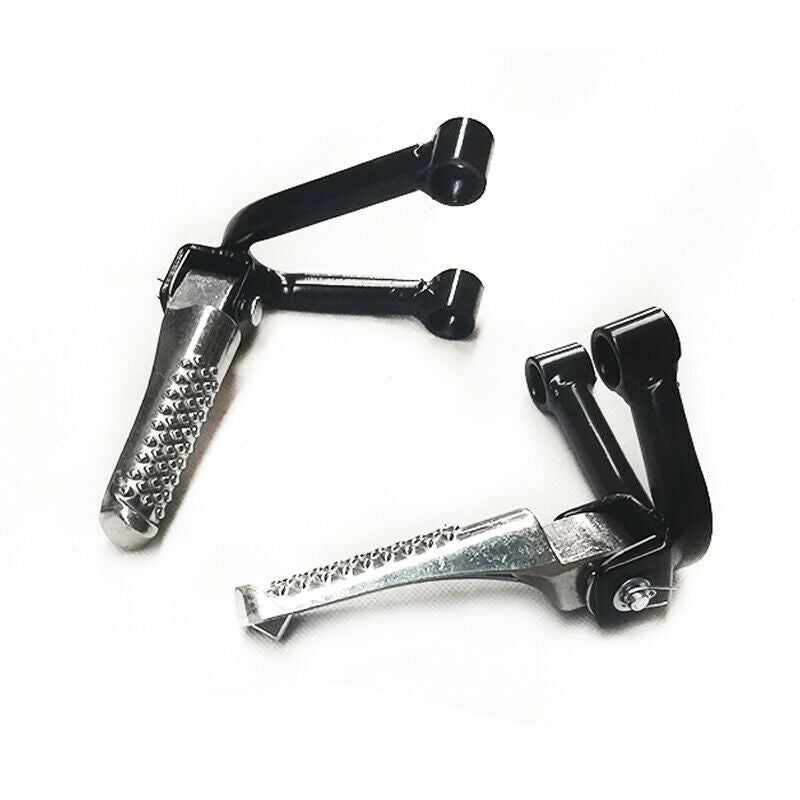 Motorcycle Cross-country Rear Passenger Foot Pegs Pedal Bracket Stand Set Refit