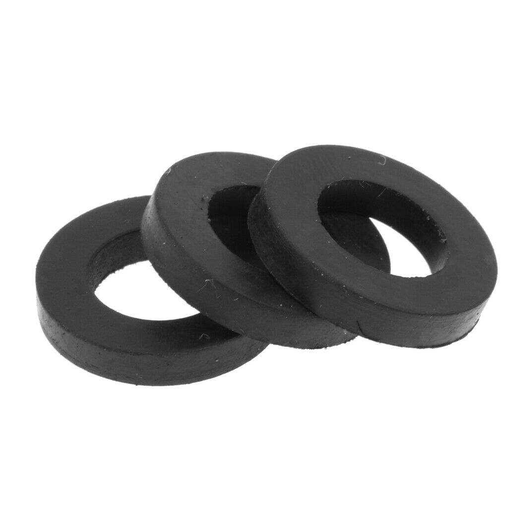 100 pcs. Flat O-ring, seals made of silicone for shower nozzles, 3/4 inch