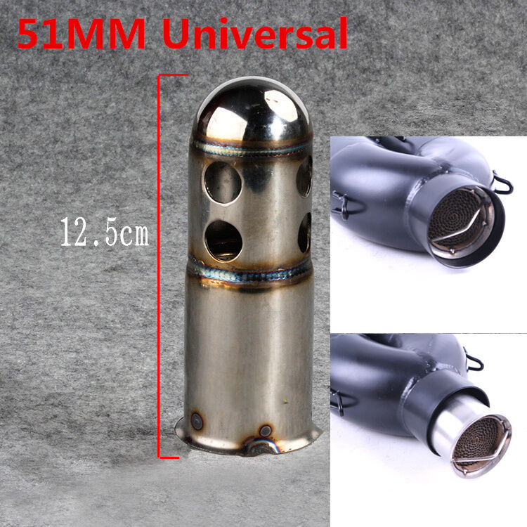 50.8mm Motorcycle Exhaust Can DB Killer Silencer Muffler Baffle for 51mm Exhaust