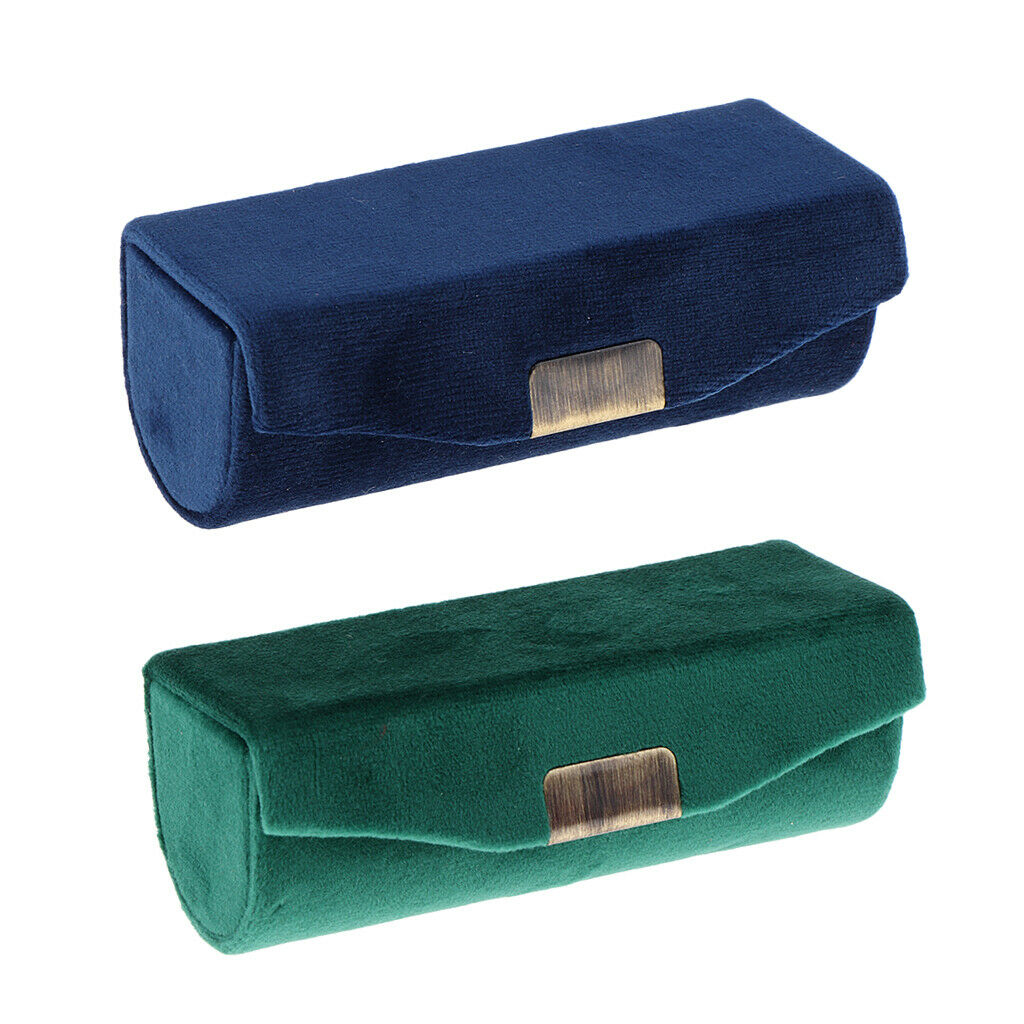 Velveteen Lip Gloss Box Makeup Lipstick Storage Case Jewelry Container