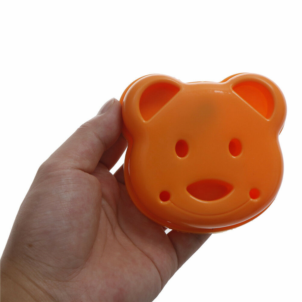 Diy Cartoon Little Bear Shape Sandwich Bread Cake Mold  Maker Cutter .l8