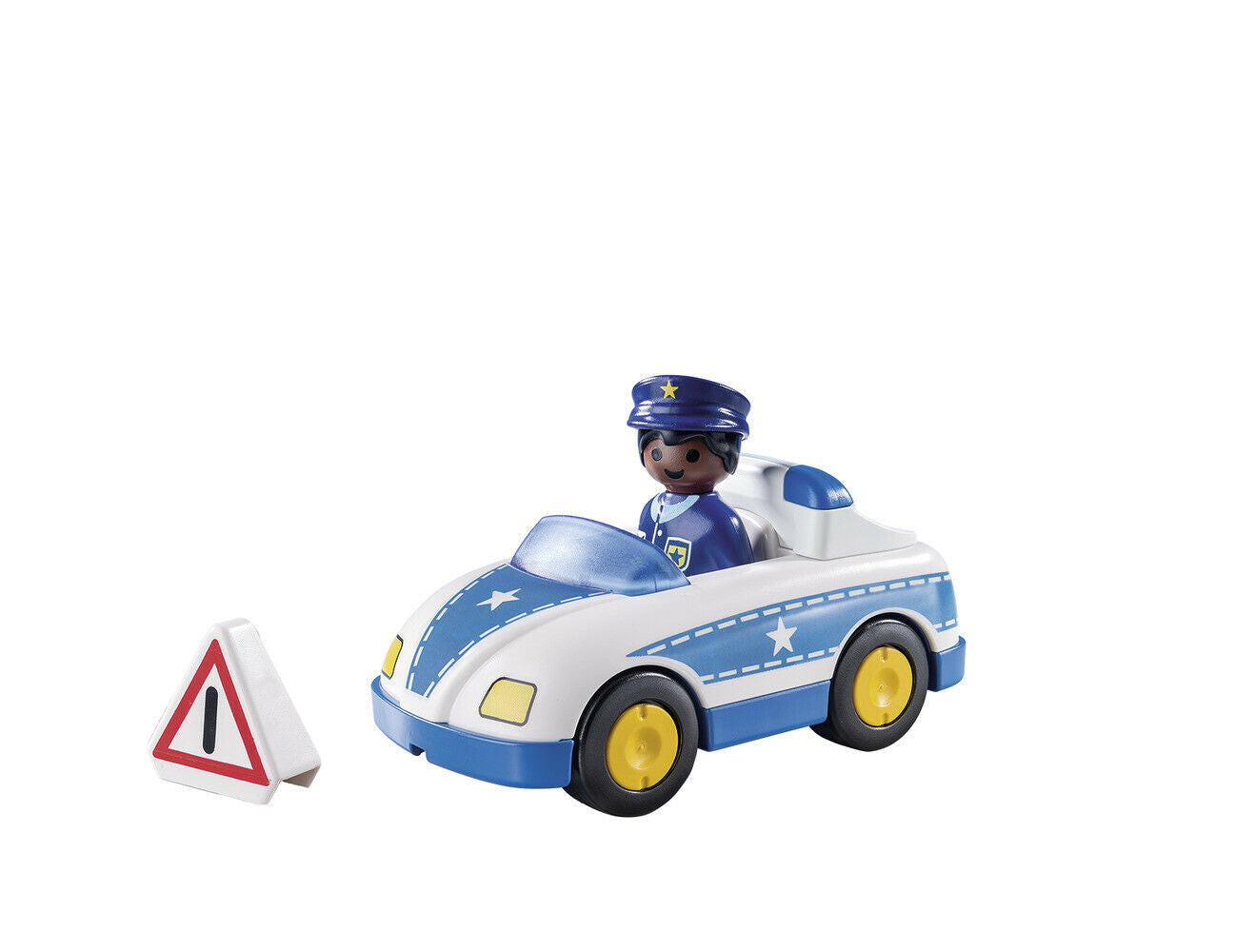9384 Playmobil Police Car with Trailer Hitch playmobil 1.2.3 Suitable for ages 1