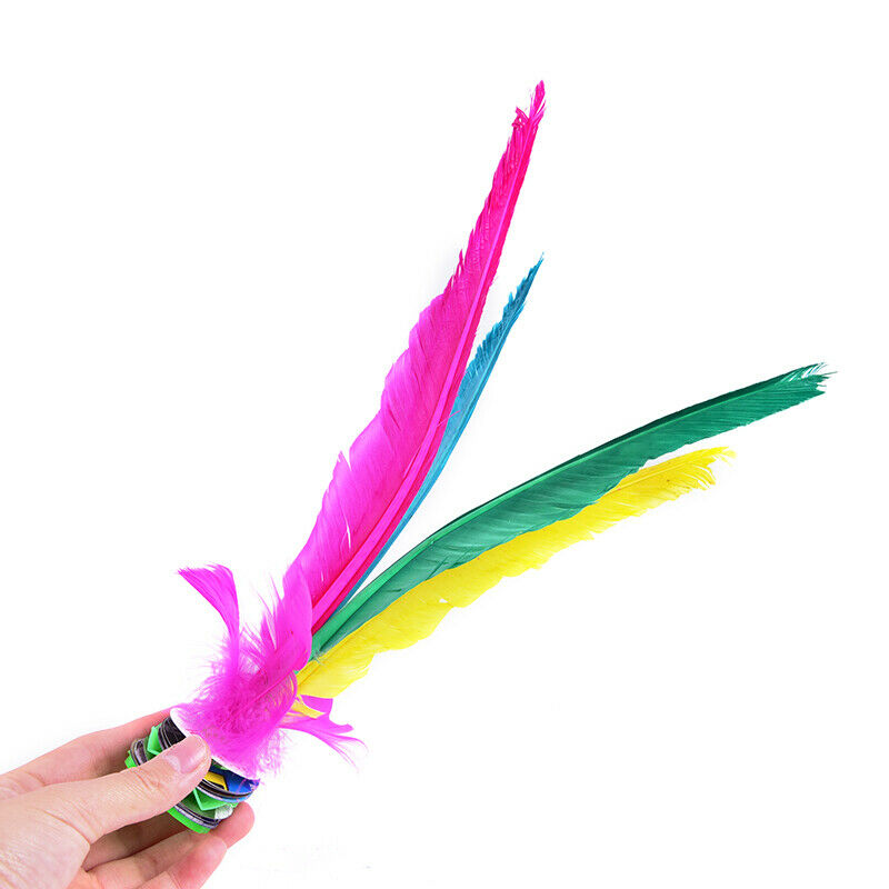 Colorful China Jianzi Footbal Foot Kick Chicken Feather ShuttlecockFor Fi.l8