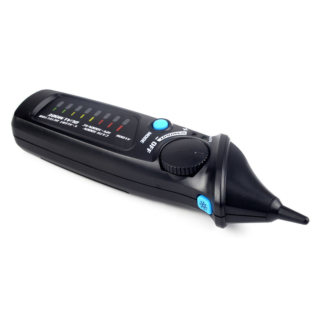 Black Universal Non-contact Voltage Detector Test Pen Circuit Tester 12-1000V as
