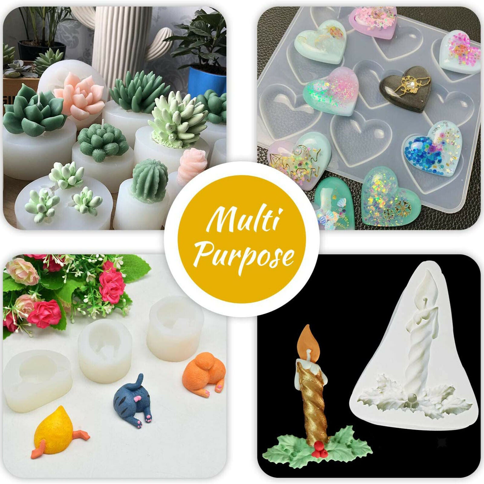 Silicone Molds Making Kit - 8.45oz for Silicone DIY Casting Jewelry Making