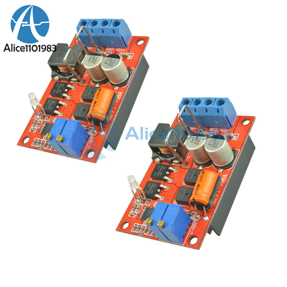2PCS MPPT Solar Panel Controller Regulator 9V 12V 24V Switch for 18650 Battery