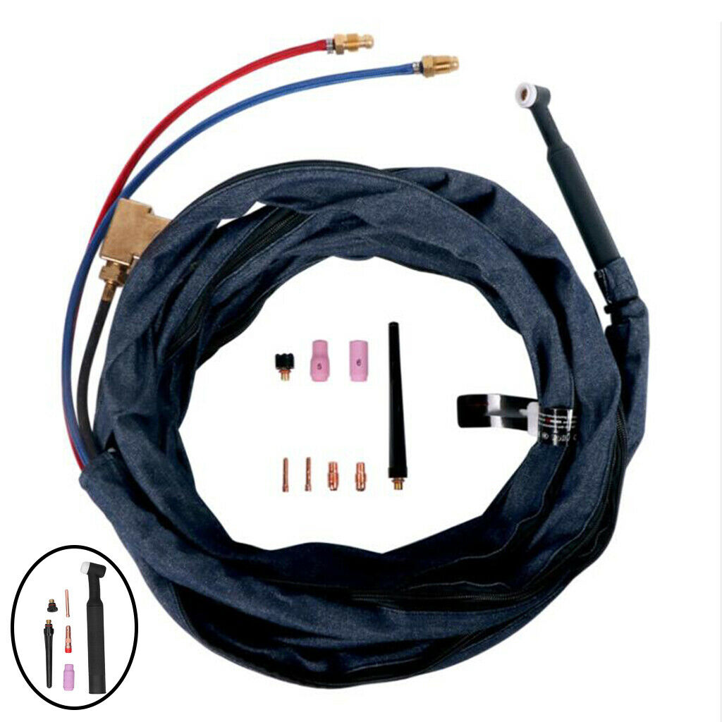 WP-18F Series Small Argon Arc Gas TIG Welding Torch Head Body Kit Repair