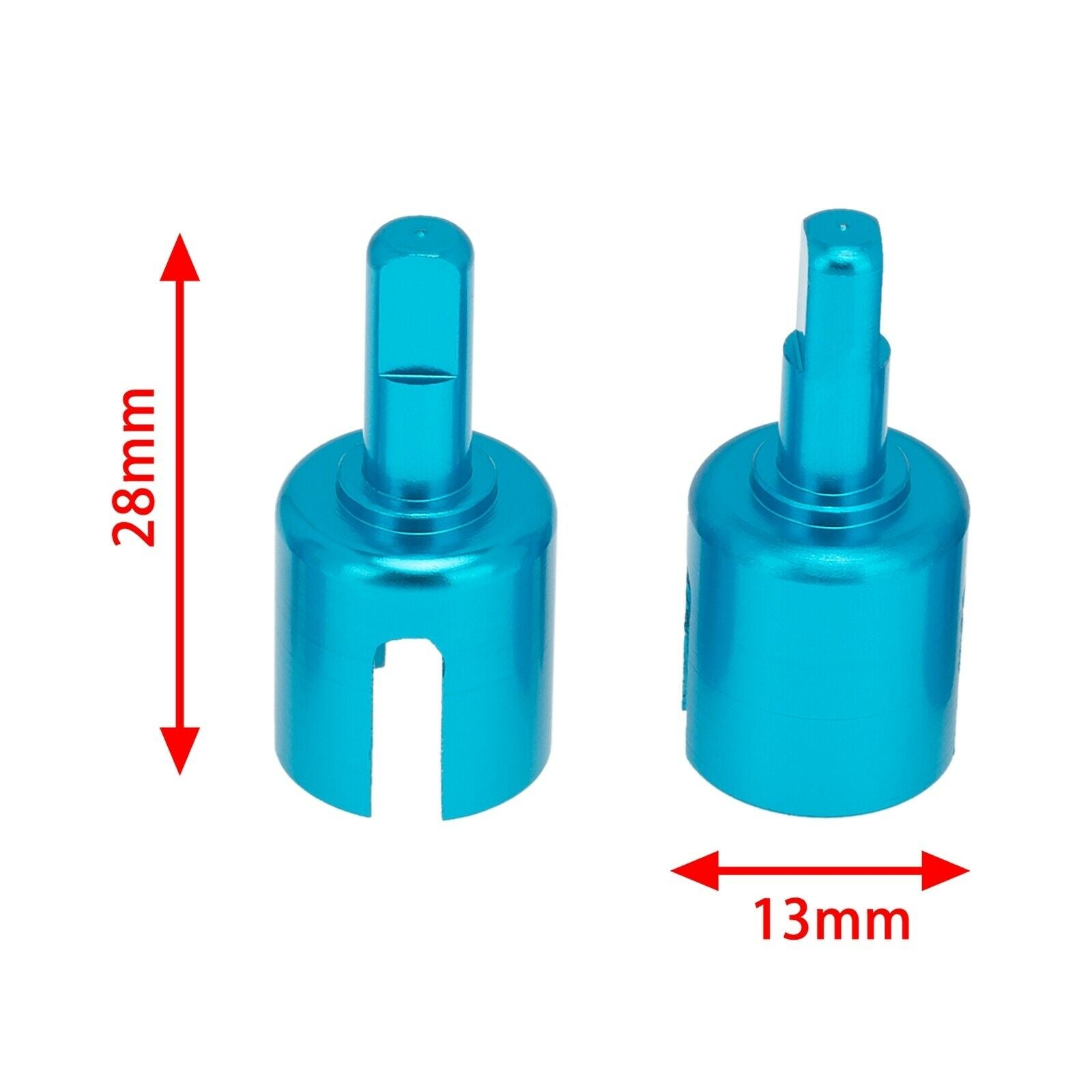 RC Car Upgrade Wheel Axle for Tamiya TT01 1/10 Sports Car DIY Spare Parts