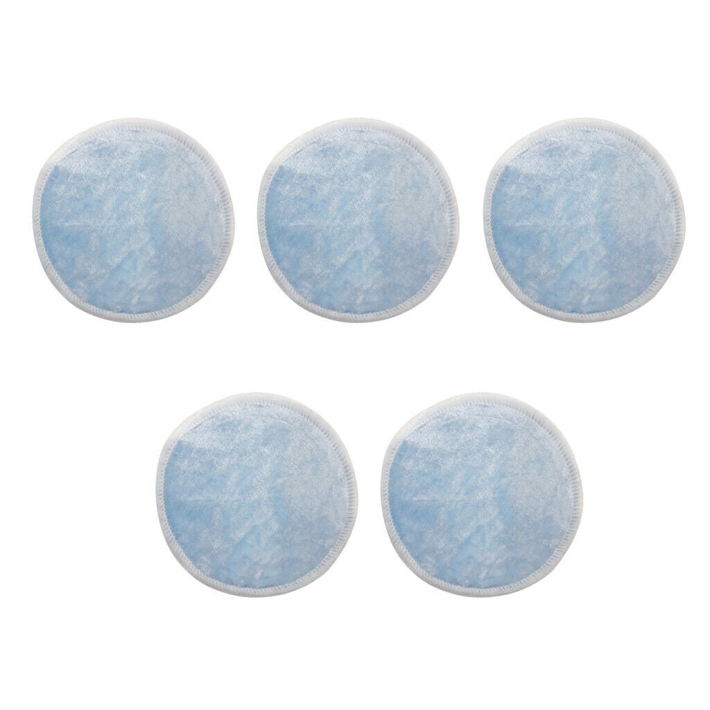 15 Pieces Bamboo Fiber Makeup Remover Pads Cotton Rounds, for Cosmetic, Nail