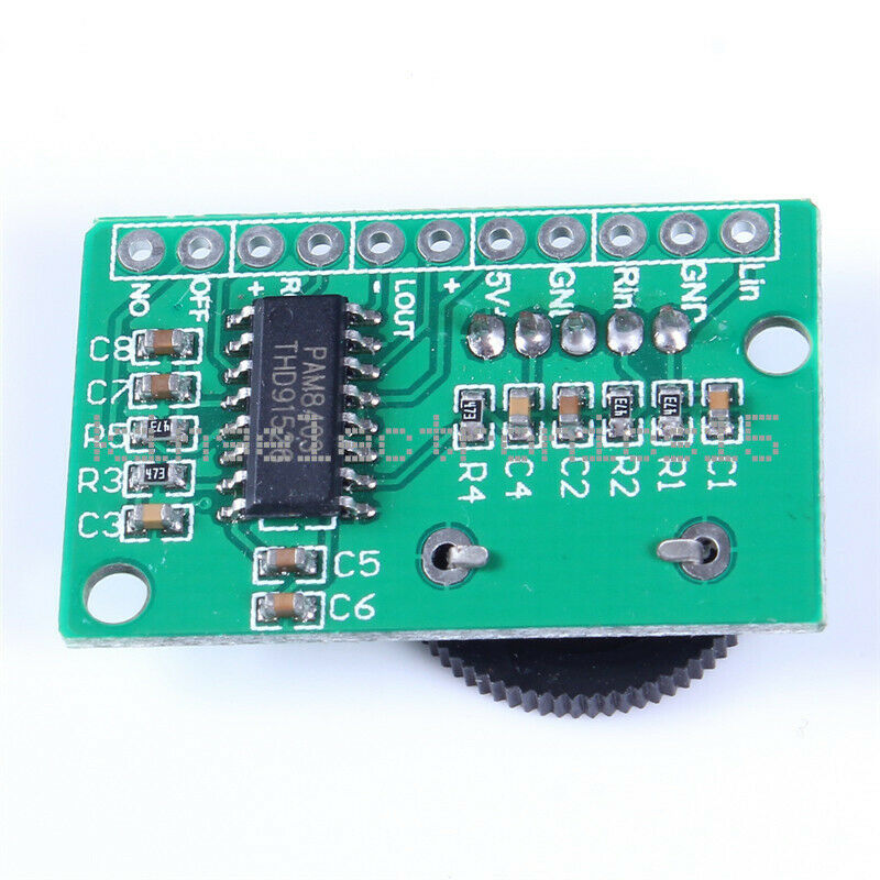 DC 2-5.5V 2*3W Dual Channel Digital Audio Sound Board Amplifier Volume Control