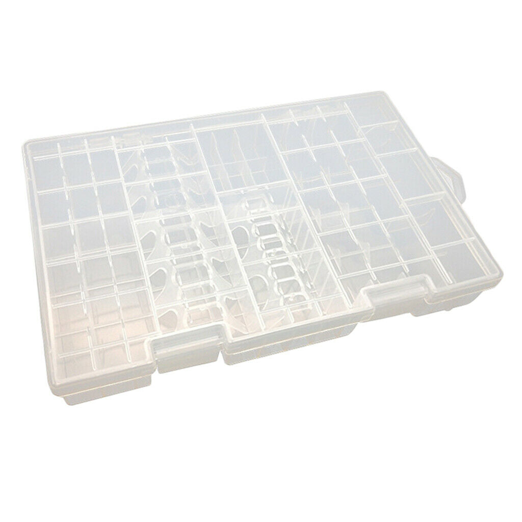 Set of 1 Battery Storage Box Case Case Box for Battery Plastic NEW hot