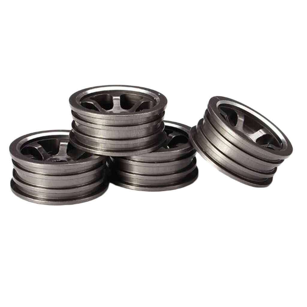 20mm RC Upgrade Wheel Rim Set 4pcs for WLtoys 1/28 Scale P939 K999 Buggy