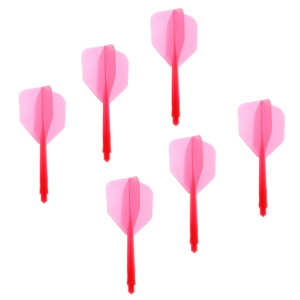 12Pcs Durable ABS  Stems With  Flights For 2BA Thread  Barrels