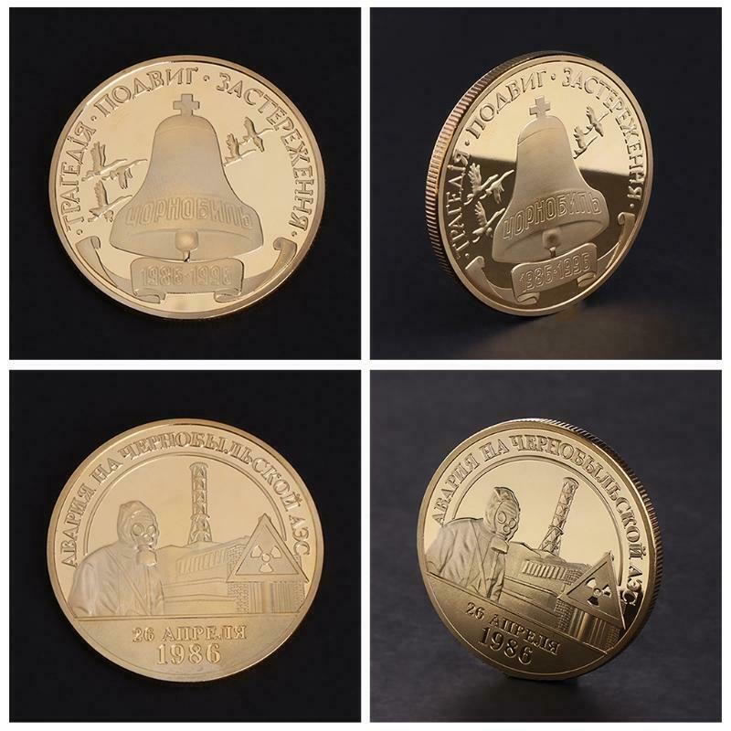 Commemorative Coin 1986 1996 Nuclear Incident Alloy Collection Art Gift Souvenir