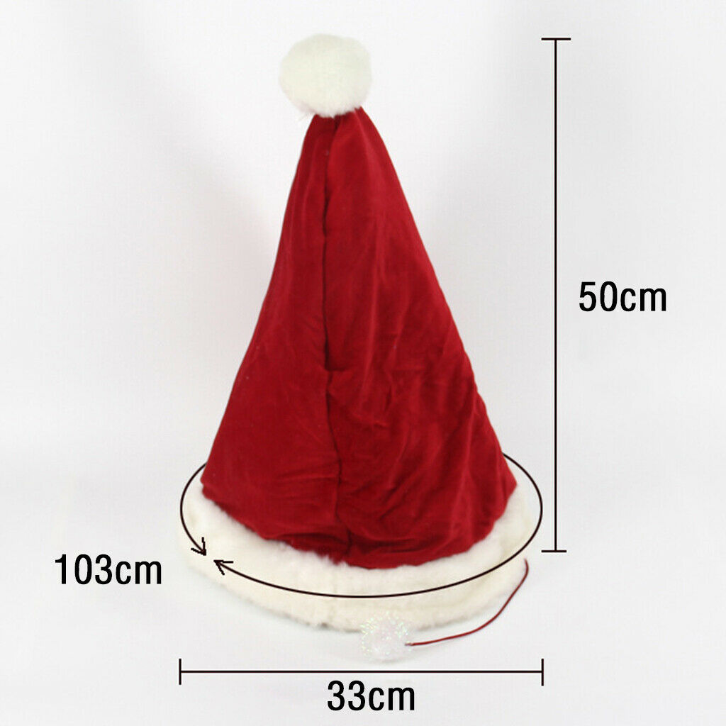 Christmas Hat Pet Bed Warm Soft, Small Dog Bed, Cat Nest for Small Pet,