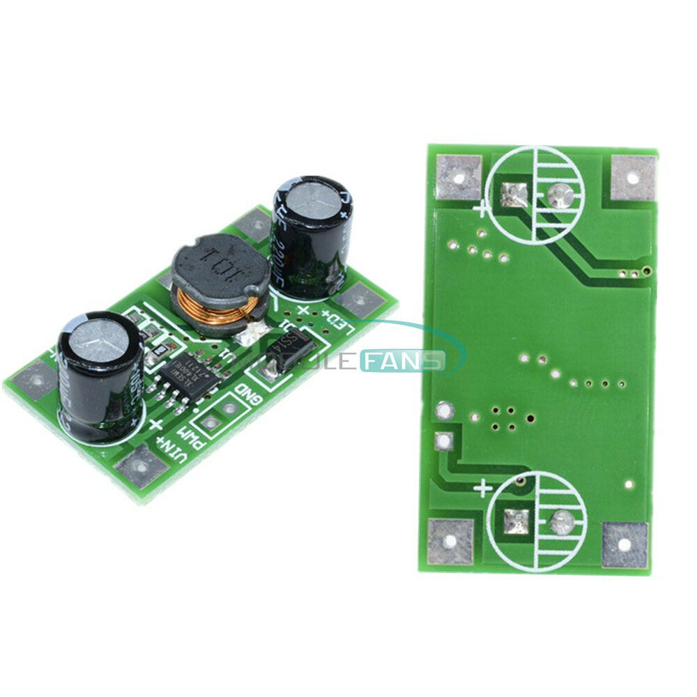 2PCS 3W 5-35V LED Driver 700mA PWM Dimming DC-DC Step-down Constant Current
