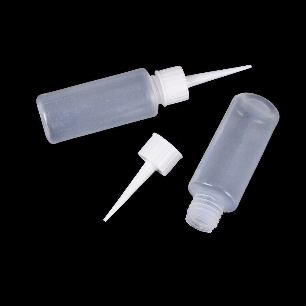 2Pcs 50Ml Empty Dropper Squeezable Liquid Bottle Plastic Drop Bottles Nee.l8