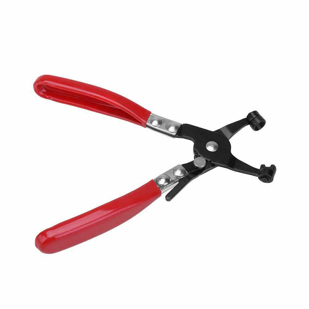 1pc Straight Throat Jaw Nose Vehicle Repair Tool Hose Clip Clamp Pliers @
