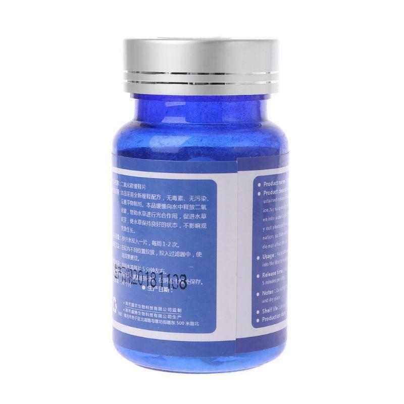 CO2 Tablet Carbon Dioxide Diffuser For Water Plant Grass Fish Tank Aquarium