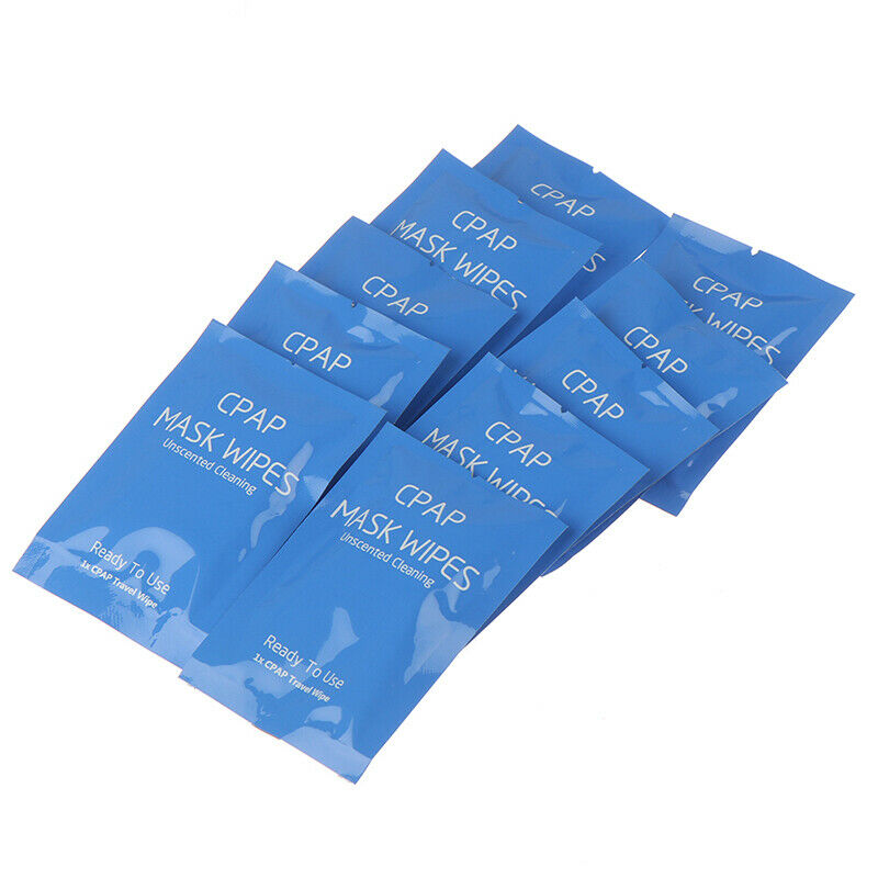 10Pcs/set CPAP Travel Cleaning Wipes Cleaner Unscented Sterile WipDD