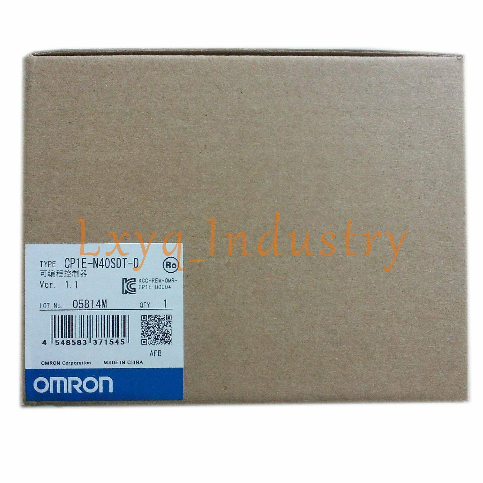 Omron 1pcs PLC CP1E-N40SDT-D Cpu Unit PLC Module Brand New Quality Assurance