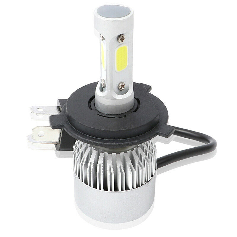 2x H4 HB2 9003 285000LM 1950W LED Headlight Kit Hi/Lo Beam Bulb High PowerFB Tt