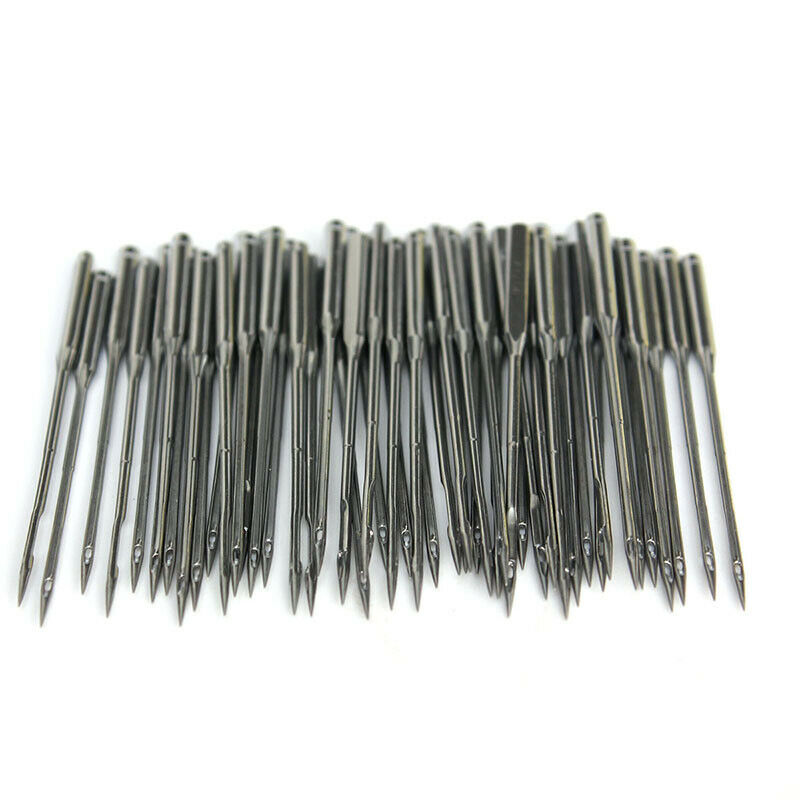 50Home Needles Mixed Size11/12/14/16/18 for Brother Singer Janome Sewing Machine