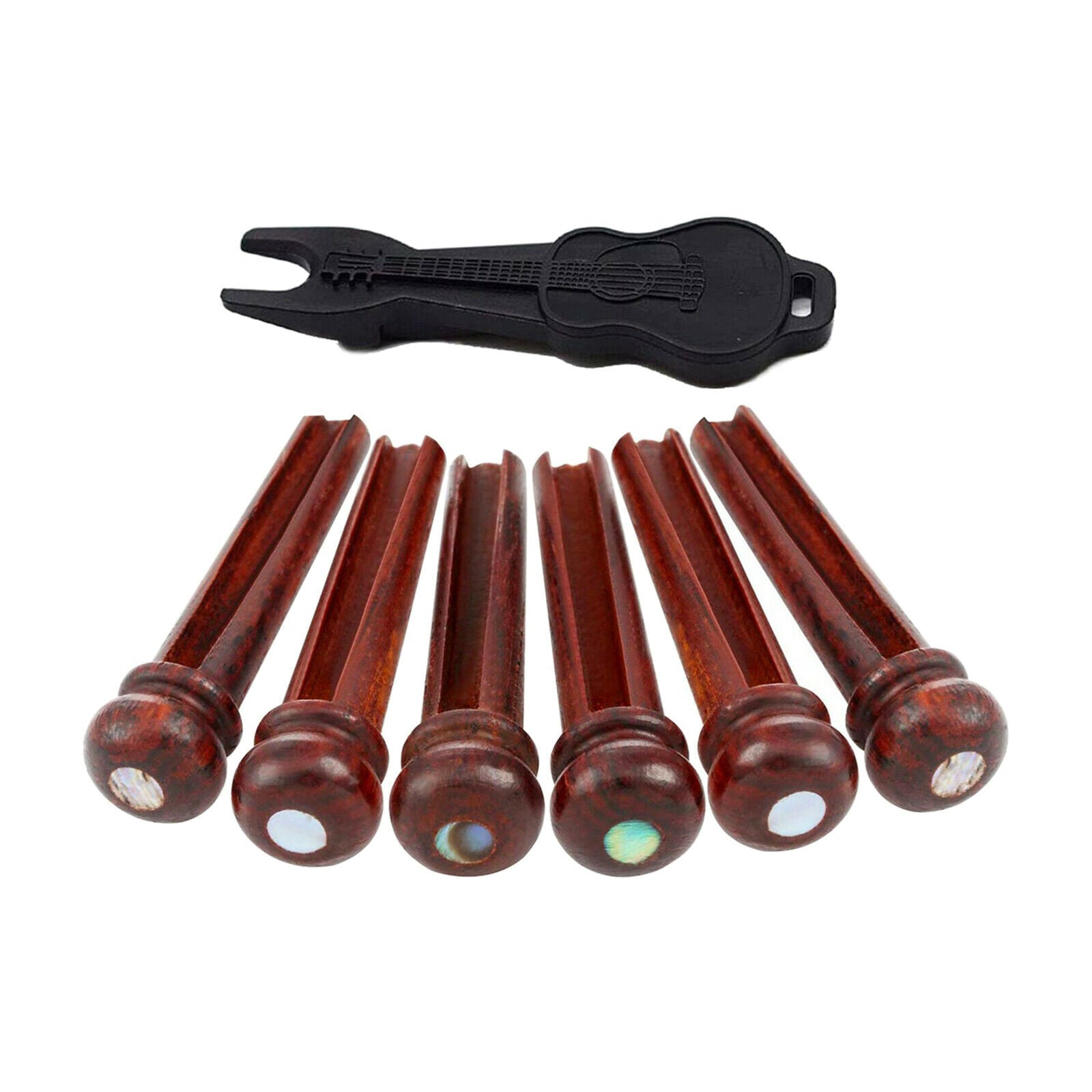 6Pcs Guitars Pegs Martin Fixed Screw 10x7cm Repairing Remover Accessories