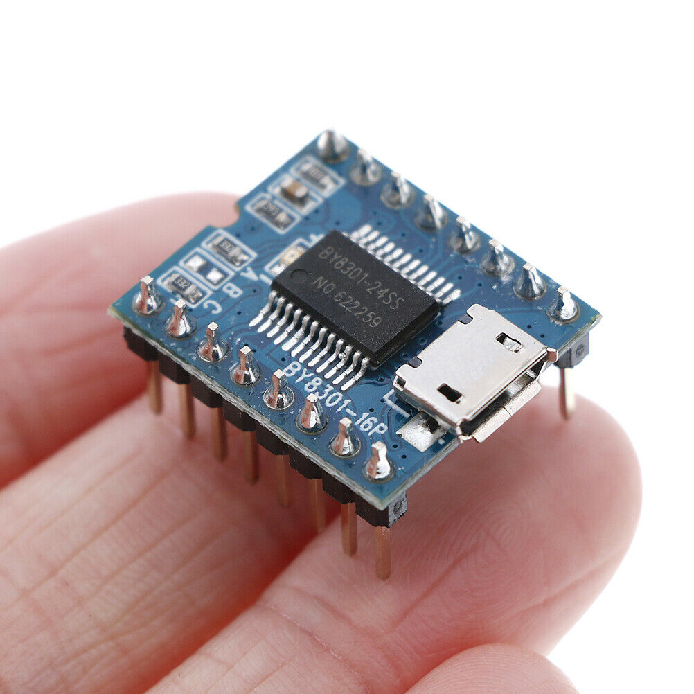 BY8301-16P SSOP2 MP3aduio serial voice SPI FLASH module 3W amplifier micr W WF