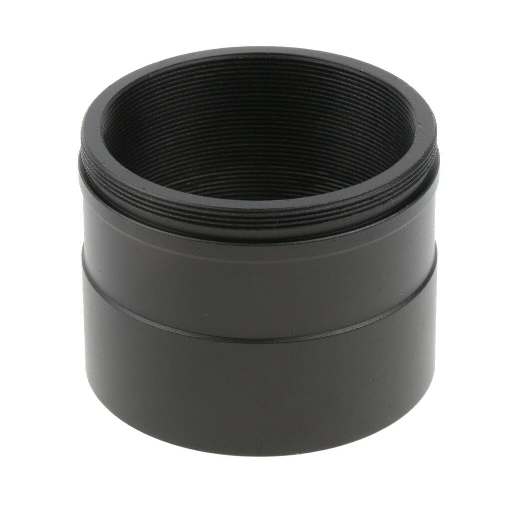 Universal 2" to  M48*0.75 Adapter w/ Thread for Telescope Eyepiece Black