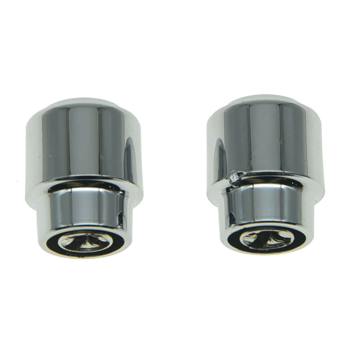 2*Plastic USA/Import Spec Guitar 3Way Pickup Switch Tip Barrel Switch Cap Chrome