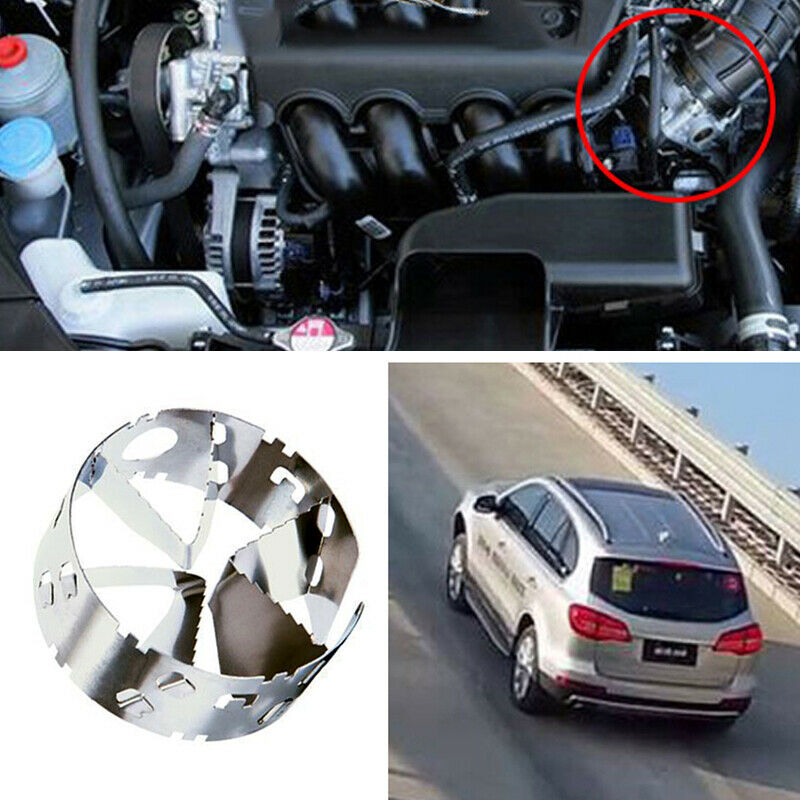 1PC 75-80MM Fourth Generation Car Turbo Diversion Fuel Gas Saver Oil Accelerator
