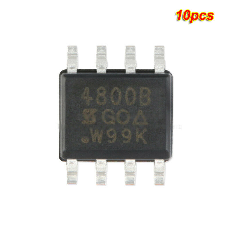 10PCS SI4800BDY-T1-GE3 SOIC-8 N-channel 30V/6.5A MOSFET Field effect Transistor