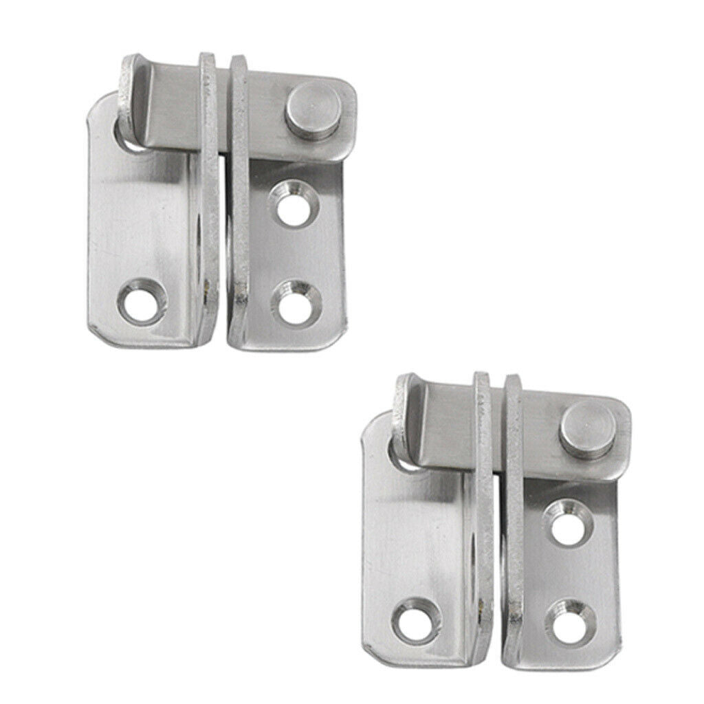 2Pcs Room Door Buckle Suitable for Bathroom Barn Door Sliding Door Buckle